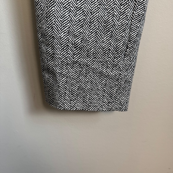 Old Navy Pixie Women's Herringbone Dress Pants Black/Gray Size 6 Business Casual - Picture 2 of 13